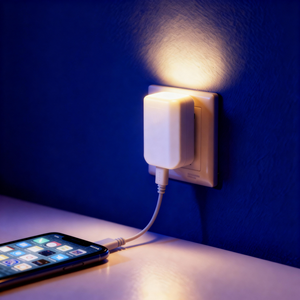 Современный умный ночник с датчиком движения, питанием от USB, настенный светодиодный светильник для дома/офиса - Product Image 6
