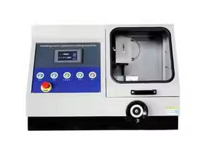 Machine de découpe d'échantillons métallographiques entièrement automatique Q-100b haute précision pour tuyaux en acier avec équipement de détection - Product Image 2