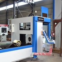Machine de découpe laser CNC pour tubes en fibre optique, acier inoxydable, fer et tubes carrés