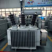 Transformador de Distribución Trifásico de 30KV 33KV 35KV, Sumergido en Aceite, 30-2500kVA, Bobinado de Aluminio, Directo de Fábrica