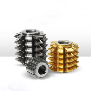 High-Speed Steel Hobbing Cutter Carbide Material With 20 Degrees Pressure Angle For <strong>Gear</strong> <strong>Cutting</strong> - Product Image 1