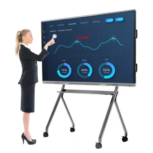 Lonton 75 86 98 110 Zoll Interaktiver intelligenter Touchscreen Interaktives elektronisches Whiteboard-Smart board vom Typ Touch