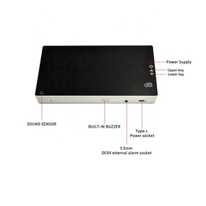 Kỹ thuật số Tiếng ồn Tester âm thanh Level Meter cho môi trường phát hiện tiếng ồn 30 ~ 130dB - Product Image 2