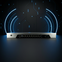 Servidor Firewall en Rack 1U Intel 4* 82599 10G SFP+ 8* I226-V 2.5G LAN pfSense OpenWrt Router de Seguridad de Red para Centro de Datos