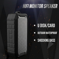 Altavoz Portátil IPX7 Resistente al Agua de 5W, Subwoofer Hifi con Bajos para Senderismo, Ciclismo, Cine en Casa, Fiestas, Reproductor de Audio