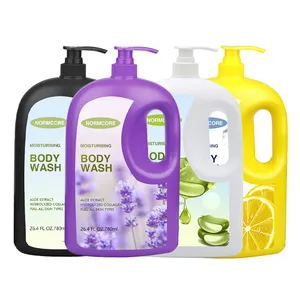 Refreshing Body Wash Factory Manufacturer 2L Big Smooth Skin Brightening Moisturizing Fragrance Shower Gel Body Wash Refill