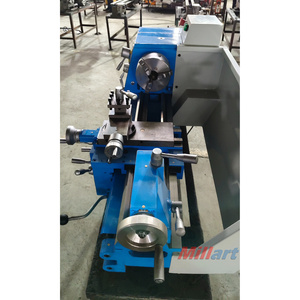 Torno Paralelo Manual Horizontal Universal Pequeño CJM280 para Metal con Motor de 1.1kw de Trabajo Ligero - Product Image 3