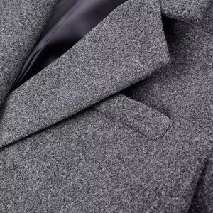 <span class=keywords><strong>Trench</strong></span> da <span class=keywords><strong>Donna</strong></span> a Doppio Petto a Maniche Lunghe Casual e alla Moda <span class=keywords><strong>Grigio</strong></span> con Collo a Revers Fodera in Lana Imbottito in Piuma Poliestere per Adulti - Product Image 4