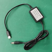 Cable Adaptador de Voltaje USB-C 5V a DC 12V, Módulo de Alimentación, Banco de Energía para Router WiFi, Convertidor ONU ONT, Cargador Portátil