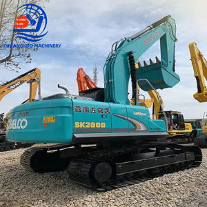Pelle sur chenilles Kobelco200 d'occasion de haute qualité à bas prix Pelle sur chenilles Kobelco200 d'occasion à faible bruit et abordable - Product Image 2