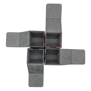 बड़े आकार के डेक कार्ड गेम बॉक्स प्लास्टिक चमड़े के मामले को mtg tcg के साथ संगत 100 + आस्तीन कार्ड रखता है - Product Image 3