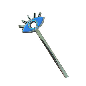 เครื่องมือซ่อมกรีนกอล์ฟแบบโลหะทั้งหมด ดีไซน์ใบไม้สีเขียวสร้างสรรค์  ตะเกียบซ่อมกรีนกอล์ฟ - Product Image 2