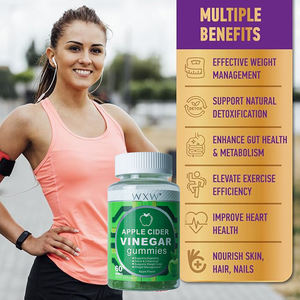 Sức Khỏe chế độ ăn uống Trọng lượng giảm béo Gummy kẹo giá tốt APPLE CIDER dấm giảm béo giảm cân Gummies - Product Image 4