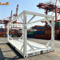 Conteneur maritime ISO standard de 20 pieds certifié CSC CCS pour le transport de marchandises surdimensionnées