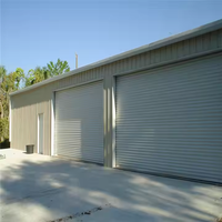 40x60 Conteneur d'expédition isolé de 40 pieds pour garage et atelier métallique avec panneau sandwich pour usage de bureau ou de bâtiment