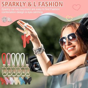 Llavero de pulsera con diseño de corazón bonito, llaveros brillantes personalizados para mujer, niña, accesorios para bolso, venta al por mayor ODM - Product Image 5