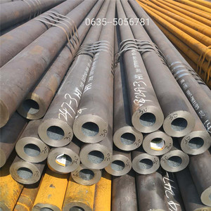 Tubo de acero al carbono sin costura, laminado en caliente, sin aleación, estándar GB, sección redonda, sin aceite, para uso industrial - Product Image 3