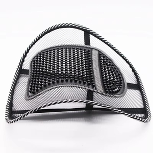 Wholesale Breathable Mesh Car Seat Chair <b>Back</b> <b>Cushion</b> Lumbar Support Brace Pad for Home Office Interior Parts - Product Image 2
