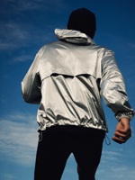 Chaquetas Cortavientos Impermeables Personalizadas para Correr al Aire Libre, Ligeras, Resistentes a las Arrugas, Transpirables, de Secado Rápido y con Capucha