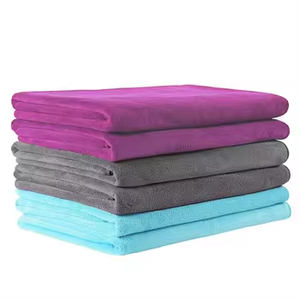 <span class=keywords><strong>Asciugamani</strong></span> per Cani con Logo Cartoon Arancione e Grigio, Asciugamano Personalizzato per la Pulizia del Pelo degli Animali Domestici, Asciugamano in Microfibra ad Asciugatura Rapida e Assorbente per il Bagno del Cane - Product Image 2