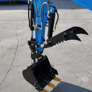 Mini-excavatrice <span class=keywords><strong>la</strong></span> plus vendue pour travaux municipaux et de jardinage, <span class=keywords><strong>à</strong></span> rotation zéro, tout-terrain, sur chenilles, moteur diesel, machine compacte - Product Image 2