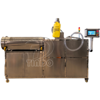 Meilleure vente Machine à popcorn aux champignons doux / papillon Machine à popcorn au maïs Ligne de transformation