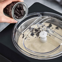 Machine à crème glacée numérique tactile 2,5 L entièrement automatique, pour la crème glacée maison, le gelato, les slushies, le yogourt glacé