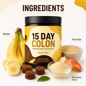 Gummies Détoxifiantes Naturelles de Haute Qualité pour le Foie et le Côlon, 60 Unités, avec Curcuma et Artichaut pour la Digestion et le Soutien Immunitaire - Product Image 5