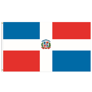 Personnalisable 3x5ft simple face drapeau <span class=keywords><strong>de</strong></span> la République dominicaine Style fanion pour les bannières nationales et les drapeaux d'affichage imprimés sur commande - Product Image 3