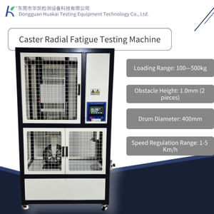 Máquina de Teste de Fadiga Radial de Rodas - Controle por Tela Touchscreen PLC |   Testador de Abrasão Marca HUAKAI - Product Image 2