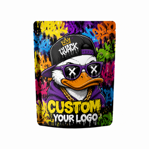Custom Printed Food Grade Resealable 3.5g Packaging Mylar Plastic Doypack Stand up Pouch Ziplock Bags