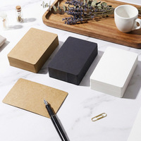 Cartes vierges en carton pour créations DIY, marque-pages à gribouiller, notes adhésives pour messages, flashcards de vocabulaire – Produit très demandé, design esthétique, Chine