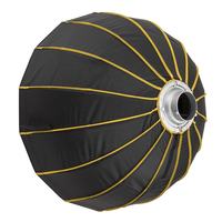 Triopo KL-105 105CM Boîte à lumière pliable à verrouillage rapide, diffuseur type Beauty Dish argenté, Speedbox pliable rapidement avec monture Bowens pour studio