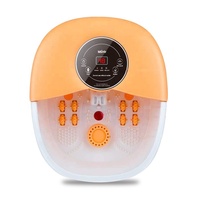 Lavage des pieds électrique en plastique, 1 pièce, lavabo, Spa, bain de pieds, avec 14 rouleaux de Massage