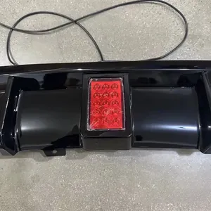 Pour Série 3 E90 E92 E93 Style 2005-2012, lèvre de pare-chocs arrière de voiture avec spoiler diffuseur lumineux, accessoires automobiles - Product Image 4