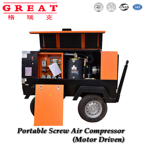 Mesin Cummings buatan Tiongkok berdaya 8bar 8m 3/menit 283cfm kompresor udara sekrup Diesel portabel stasiun pengeboran <span class=keywords><strong>Borehole</strong></span> baru - Product Image 5