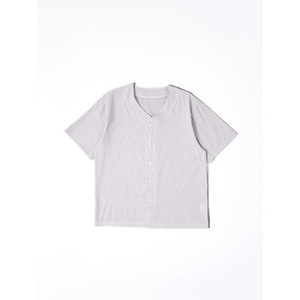 Top a mezza manica grigio misto cotone XL comodo abbigliamento per la casa romantico con stampa leopardata camicie da notte traspiranti da donna - Product Image 1