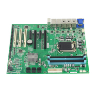Chipset Intel C236/Q170 LGA 1151 Mendukung Maksimal 64G DDR4 Dengan 5 LAN dan 14 USB untuk Terminal Keamanan Jaringan Kontrol Visual