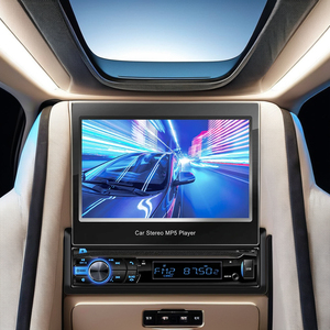 Duy nhất 1din có thể thu vào màn hình 7 inch Xe Video MP5 Máy nghe nhạc đảo ngược máy ảnh Bảng điều khiển vị trí kết nối USB tự động thiết bị điện tử - Product Image 3