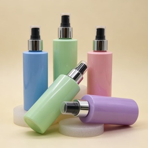 Xypackaging - Botellas de Spray Redondas de Plástico PET Vacías de 150 ml (5 oz), <span class=keywords><strong>Color</strong></span> Azul <span class=keywords><strong>Naranja</strong></span>, Pulverizador de Niebla Fina para Cabello y Perfume, Precio de Fábrica - Product Image 5