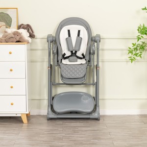 Chaise haute électrique 4-en-1 pour bébé, pliable en forme de Z, multifonctionnelle avec balançoire musicale et table à langer, chaise de repas pour bébé - Vente en gros - Product Image 5