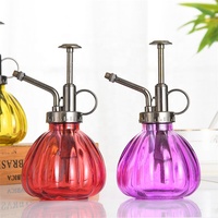 Mini vaporisateurs en verre pour plantes, vaporisateur de brume vintage en laiton avec pompe en plastique bronze