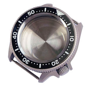 <span class=keywords><strong>SKX013</strong></span> titane ou acier 3.8 SKX Mod 37mm boîtier de montre pour GMT NH34 NH35 NH36 NH38 ETA 2824 PT5000 ST2130 120 clics lunette céramique - Product Image 2