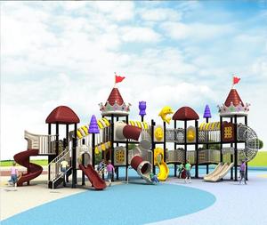 Hệ thống chơi ngoài trời vui nhộn khổng lồ với nhiều Slide nhựa cho trường mầm non công viên thành phố bảo hành 1-3 năm - Product Image 1