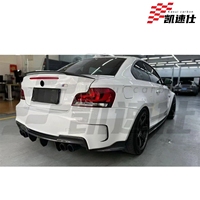 Diffuseur arrière en fibre de carbone de style KSUI, de haute qualité, pour BMW 1M E82 E87