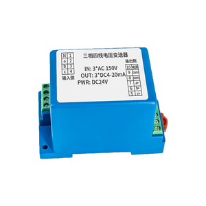 Convertidor de Voltaje Monofásico a Trifásico, Sensor de Voltaje Trifásico, Sensor de Voltaje 4-20mA, Sensor de Voltaje CA Trifásico RS485 - Product Image 6