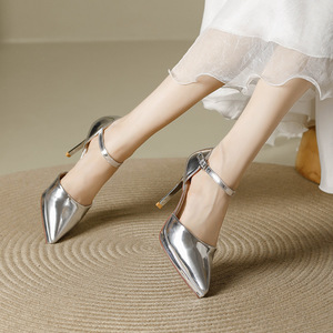 <span class=keywords><strong>Scarpe</strong></span> da <span class=keywords><strong>donna</strong></span> alla moda Sexy <span class=keywords><strong>scarpe</strong></span> da lavoro da ufficio <span class=keywords><strong>scarpe</strong></span> Casual <span class=keywords><strong>eleganti</strong></span> sandali a punta femminili con tacco alto sottile - Product Image 2