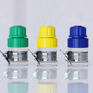 Guoma Ruixiang 2-in-1 Faucet Water Pipe Connector PVC <b>Plug</b> In <b>Adapter</b> For Water Hose And Water Gun - Product Image 1