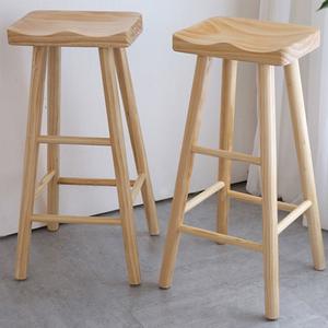 Tabourets de bar confortables de style nordique, très demandés, pour la restauration, la cuisine, le café, les restaurants, les fast-foods et les bars. - Product Image 2