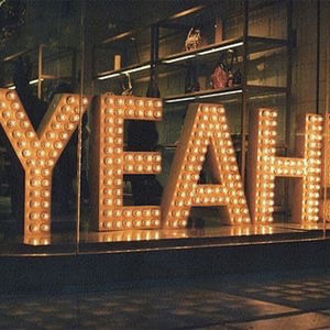 Letras de Boda Personalizadas, Letras de Marquesina con Iluminación Romántica para Decoración de Interiores de Tiendas - Product Image 1